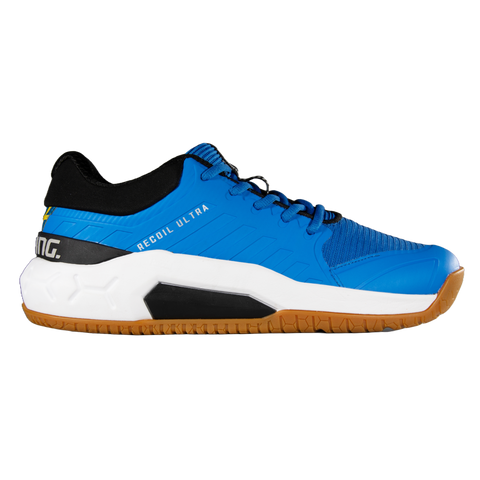 Salming Recoil Ultra Blue Black Unisex Pickleball Shoe 2 pack