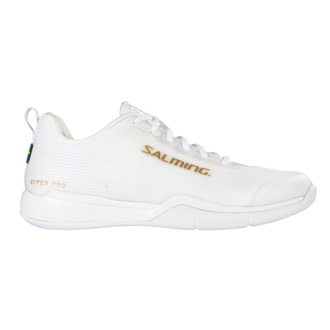 Salming Viper Pro Women White Gold Court Shoe
