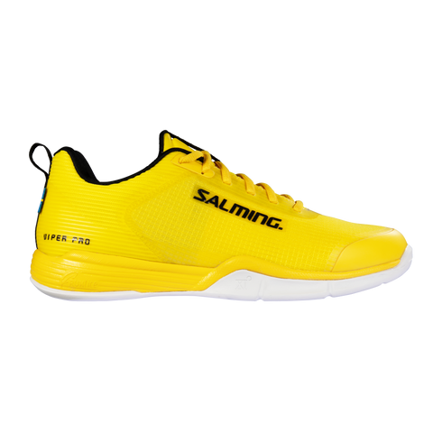 Salming Recoil Strike 2 Yellow Black Unisex Court Shoe Salming Australia