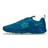 Salming Enroute 3 Running Shoe Men Digital teal blue/Bio Lime