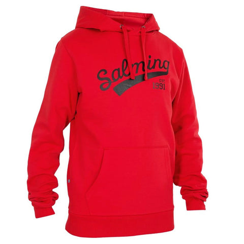 Salming Logo Hoody Men Red